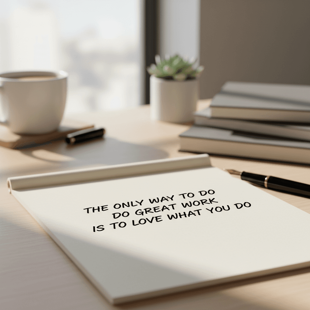 Written estimate on notepad