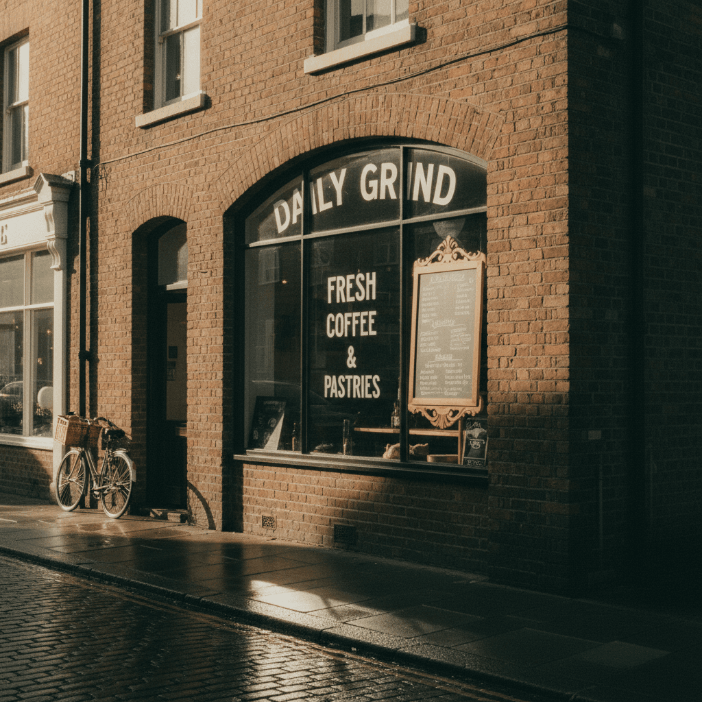 Small business storefront